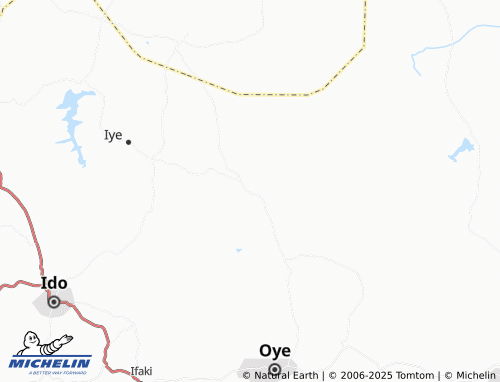MICHELIN-Landkarte Isan-Ekiti - ViaMichelin