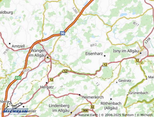 Kaart MICHELIN Gießen - ViaMichelin