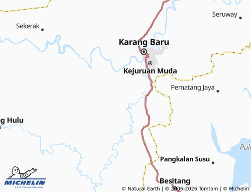 MICHELIN Simpang Kanan map - ViaMichelin