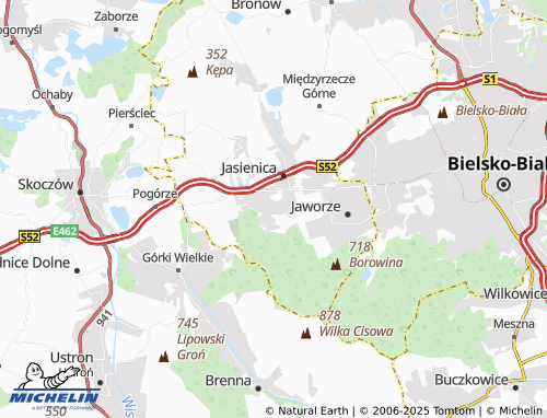 Carte MICHELIN Biery - ViaMichelin