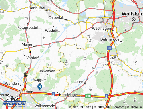MICHELIN Essenrode map - ViaMichelin