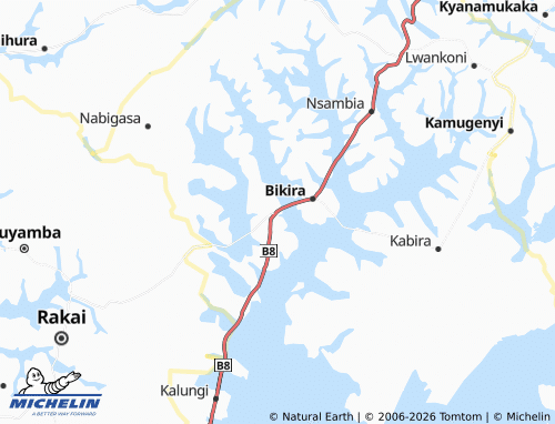 Mappa MICHELIN Kyotera - ViaMichelin