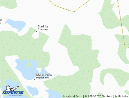MICHELIN Malaya Safonikha map - ViaMichelin