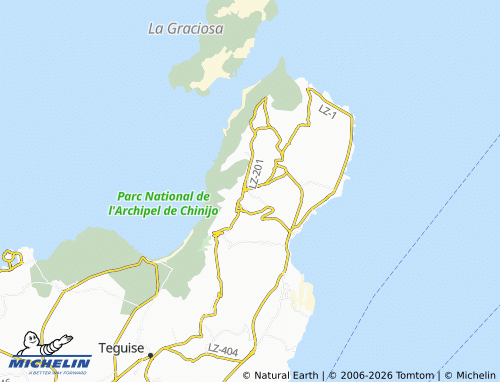 Mappa MICHELIN Máguez - ViaMichelin