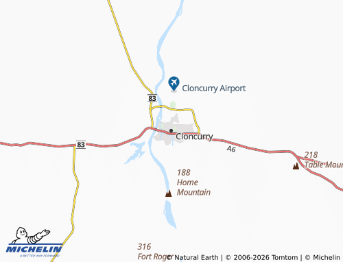 Mapa MICHELIN Cloncurry - ViaMichelin