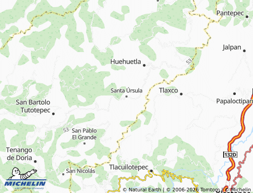 Mapa MICHELIN Santa Úrsula - ViaMichelin