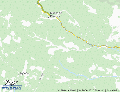 MICHELIN Barrio del Puente map - ViaMichelin
