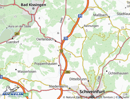 MICHELIN-Landkarte Pfersdorf - ViaMichelin