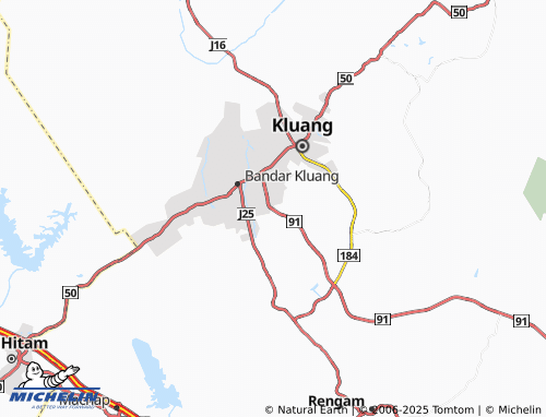 Carte MICHELIN Rumah Rakyat Gunung Lambak - ViaMichelin