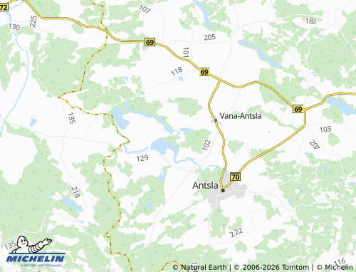 Mapa MICHELIN Antsu - ViaMichelin
