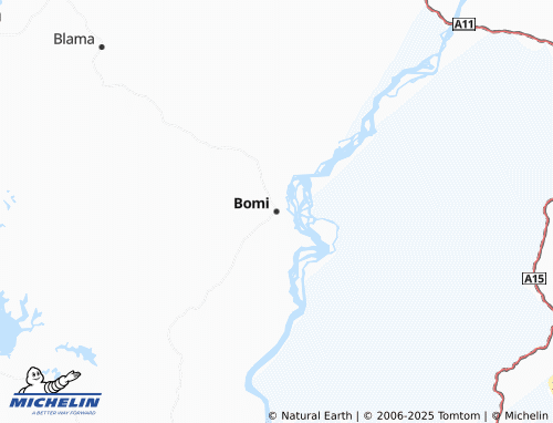 MICHELIN Bomi map - ViaMichelin