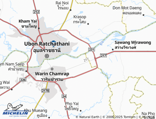 MICHELIN Bung Mai map - ViaMichelin