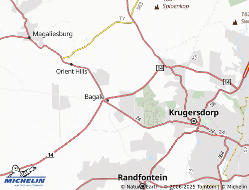 MICHELIN Marabeth Agricultural Holdings map - ViaMichelin