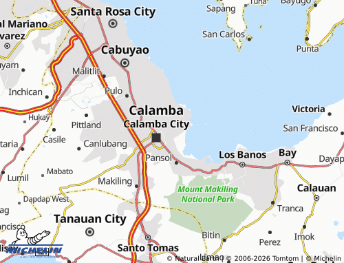 MICHELIN San Jose map - ViaMichelin