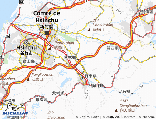 Mapa MICHELIN xiong lin xiang - ViaMichelin