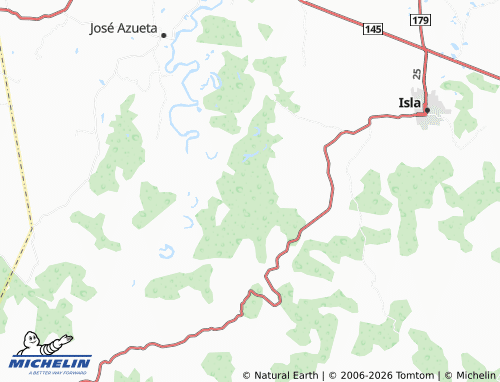 Mapa MICHELIN Arenal Oro Verde - ViaMichelin
