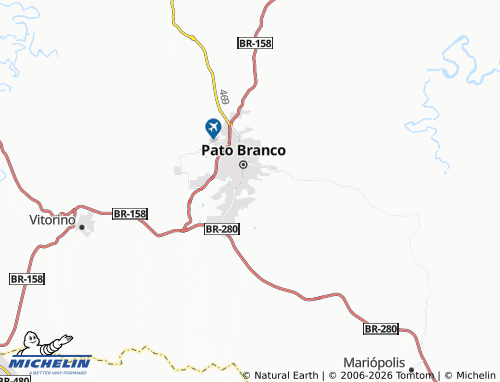 Carte MICHELIN Bonato - ViaMichelin