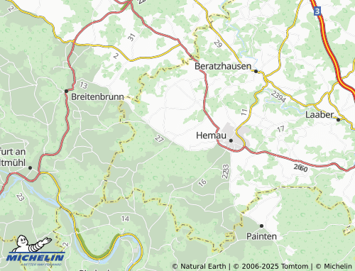 Carte MICHELIN Angern - ViaMichelin