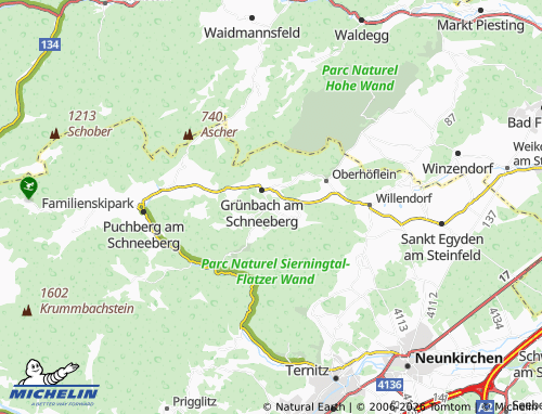 MICHELIN Rosental map - ViaMichelin
