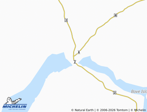 MICHELIN-Landkarte Carcross - ViaMichelin
