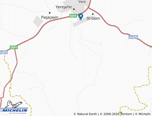 MICHELIN-Landkarte Gelirli - ViaMichelin