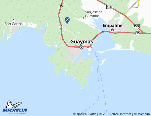 MICHELIN Costa Azul map - ViaMichelin