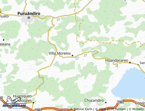 Mapa MICHELIN Villa Morelos - ViaMichelin