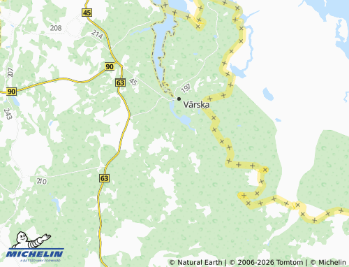 Mappa MICHELIN Õrsava - ViaMichelin