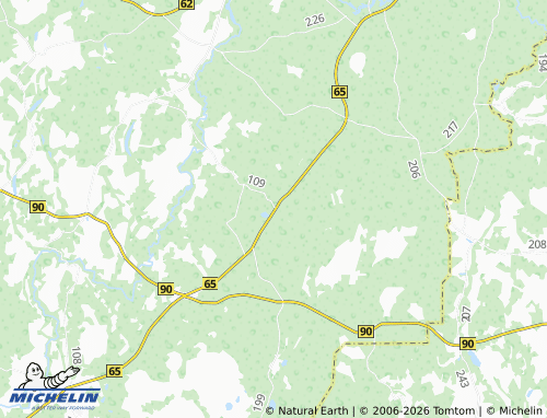 MICHELIN Veriora map - ViaMichelin