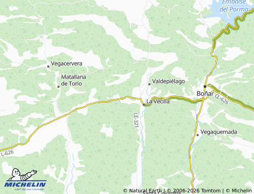 MICHELIN Campohermoso map - ViaMichelin