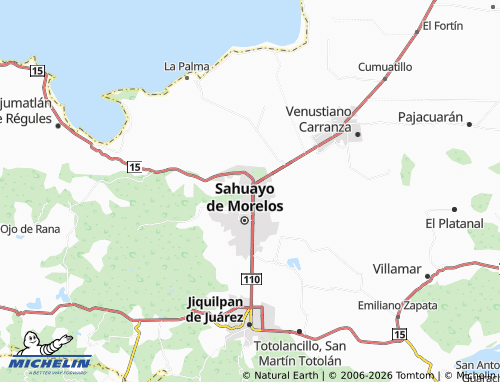Mappa MICHELIN Guadalajara - ViaMichelin