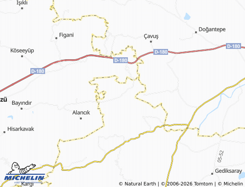 MICHELIN Dağsaray map - ViaMichelin