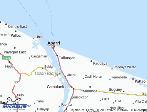 Mappa MICHELIN Gaddang - ViaMichelin