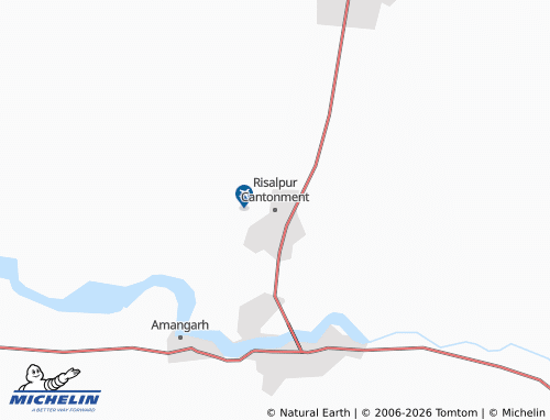 MICHELIN Risalpur Cantonment map - ViaMichelin