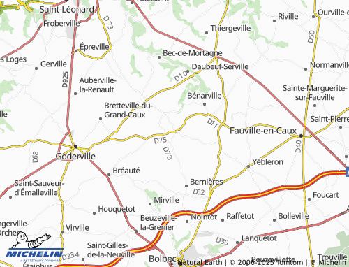 MICHELIN-Landkarte Saint-Maclou-la-Brière - ViaMichelin