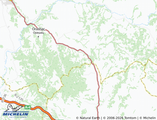 Mappa MICHELIN Gradishte - ViaMichelin