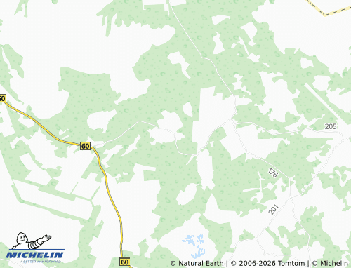 MICHELIN Tarva map - ViaMichelin