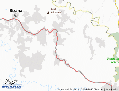 MICHELIN Lindokuhle A map - ViaMichelin