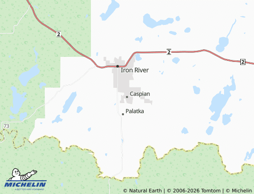 Mapa MICHELIN Caspian - ViaMichelin