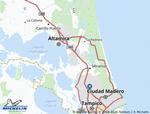 MICHELIN Alejandro Briones 5 map - ViaMichelin