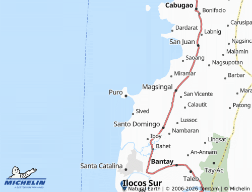 MICHELIN Puro map - ViaMichelin