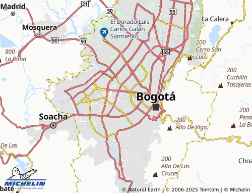 MICHELIN San Rafael Puente Aranda map - ViaMichelin