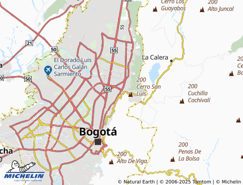 MICHELIN Seminario map - ViaMichelin