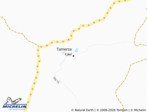 Carte MICHELIN Tamerza - ViaMichelin