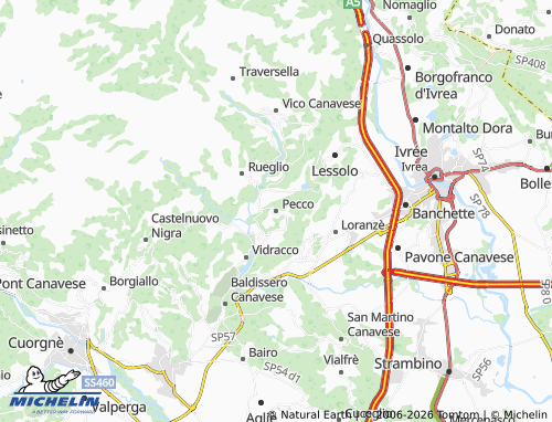 Mapa MICHELIN Pecco - ViaMichelin