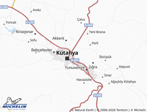 MICHELIN Vefa map - ViaMichelin