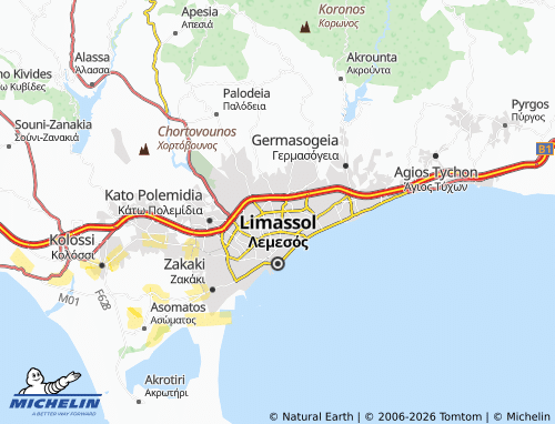 Carte MICHELIN Kontovathkia - ViaMichelin