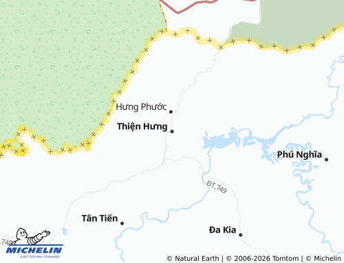 Mappa MICHELIN Thiện Hưng - ViaMichelin