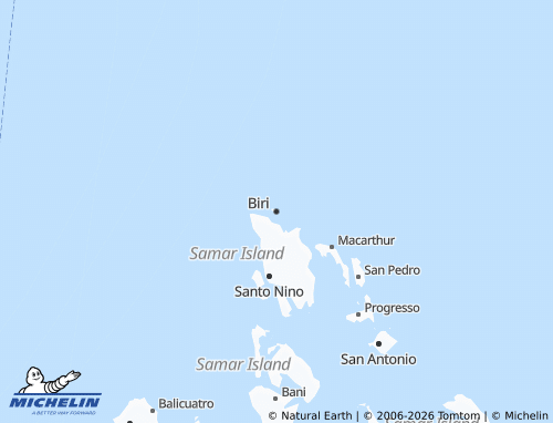 MICHELIN Biri map - ViaMichelin