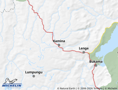 Mappa MICHELIN Kamina - ViaMichelin